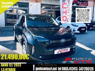 Toyota Yaris Cross 5p.carplary telecame Nero usata Isernia