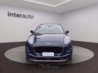 Ford Puma 1.0 EcoBoost Hybrid 125 CV S&S Titanium Blu/Azzurro usata Liscate