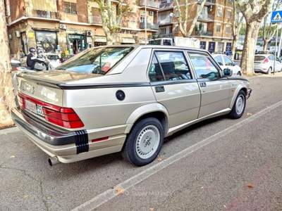 Alfa Romeo 75 TURBO QUADRIFOGLIO VERDE ASI CLIMA Argento usata Roma