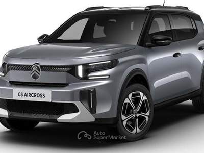 Citroen C3 Aircross Turbo 100 cv Manuale PLUS Grigio usata ROMA