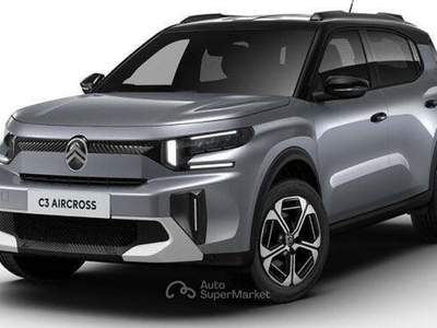 Citroen C3 Aircross Turbo 100 cv Manuale PLUS Grigio usata Roma