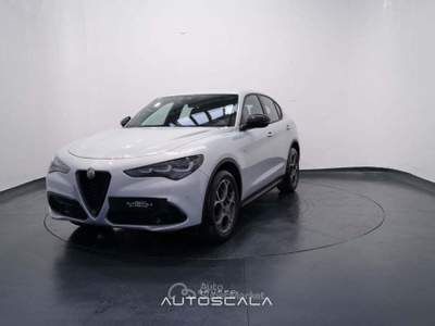Alfa Romeo Stelvio 2.2 Turbodiesel 160cv AT8 RWD Sprint Grigio usata Nola