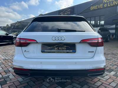Audi A4 Avant 40 TDI quattro S tronic S line edition Bianco usata Zero Branco