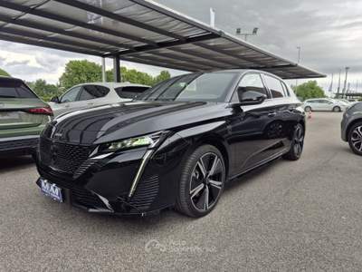 Peugeot 308 1.2 hybrid GT 145cv e-dcs 6 #VARI COLORI Nero usata Martellago