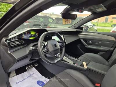Peugeot 308 1.2 hybrid GT 145cv e-dcs 6 #VARI COLORI Nero usata Martellago