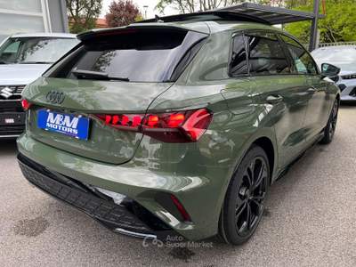 Audi A3 SPB 35 TDI S tronic S line #TETTO #VARI COLORI Verde usata Martellago
