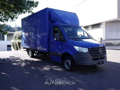 Mercedes-Benz Sprinter T43/35 314 CDI P.L. Cabinato #SPONDA IDRAULICA Blu/Azzurro usata Nola