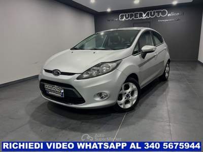 Ford Fiesta 1.4 TDCi 70CV 5 porte Titanium Argento usata Atena lucana
