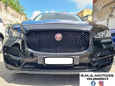 Jaguar F-Pace 2.0 D 180 CV AWD aut. R-Sport Nero usata San Giorgio a Cremano