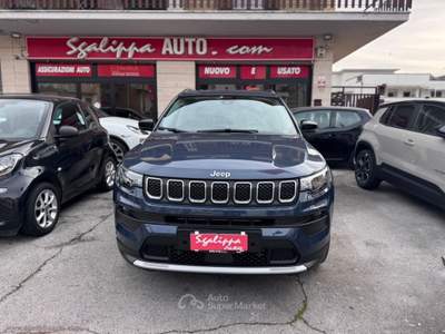 Jeep Compass Compass 1.3 T4 190CV PHEV AT6 4xe Limit. Blu/Azzurro usata Fonte Nuova