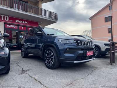 Jeep Compass Compass 1.3 T4 190CV PHEV AT6 4xe Limit. Blu/Azzurro usata Fonte Nuova