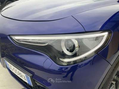 Alfa Romeo Stelvio 2.2 Turbodiesel 190 CV AT8 Q4 Sprint Blu/Azzurro usata Pieve di Cento