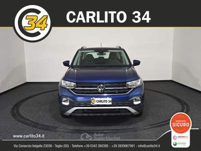 Volkswagen T-Cross 1.0 tsi Advanced 110cv dsg Blu/Azzurro usata Teglio Volkswagen T-Cross 1.0 tsi Advanced 110cv dsg Blu/Azzurro usata Teglio