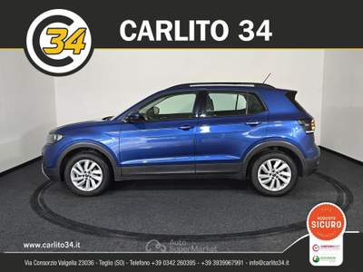 Volkswagen T-Cross 1.0 tsi Advanced 110cv dsg Blu/Azzurro usata Teglio