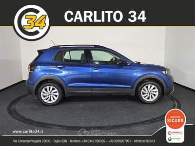 Volkswagen T-Cross 1.0 tsi Advanced 110cv dsg Blu/Azzurro usata Teglio