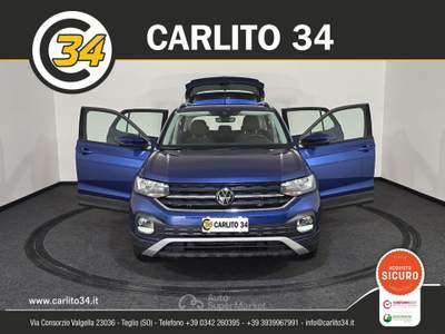 Volkswagen T-Cross 1.0 tsi Advanced 110cv dsg Blu/Azzurro usata Teglio