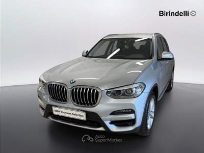 BMW X3  - x3 xdrive20d 48v xline Argento usata Vinci