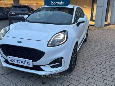 Ford Puma 1.0 ecoboost h st-line s&s 125cv PARKING PACK Bianco usata Bergamo
