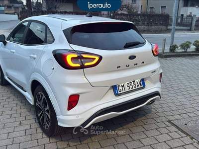 Ford Puma 1.0 ecoboost h st-line s&s 125cv PARKING PACK Bianco usata Bergamo