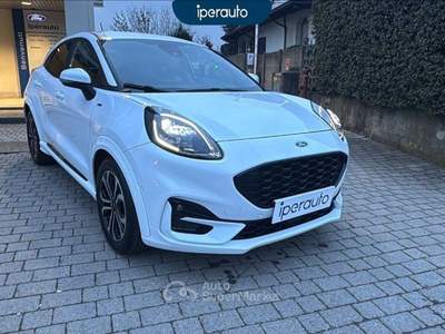 Ford Puma 1.0 ecoboost h st-line s&s 125cv PARKING PACK Bianco usata Bergamo