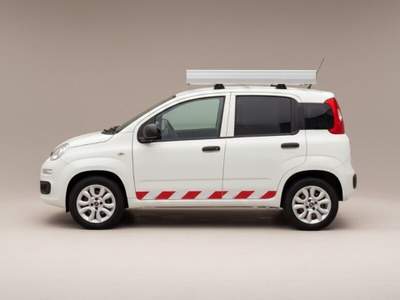 Fiat Panda Panda 0.9 TwinAir Turbo Natural Power Pop Van 2 posti Bianco usata Laterina