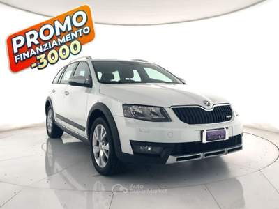 Skoda Octavia Octavia wagon 2.0 tdi cr scout 4x4 x commercianti Bianco usata Ghedi