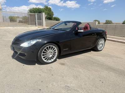 Mercedes-Benz SLK Kompressor cabrio Nero usata Altamura