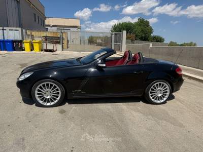 Mercedes-Benz SLK Kompressor cabrio Nero usata Altamura