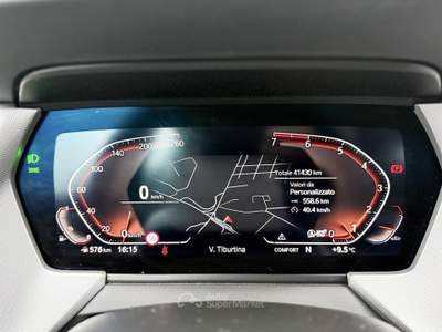 BMW Serie 1 116i 116i Benzina 109CV E6 - 2023 Nero usata Roma