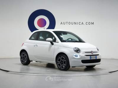 Fiat 500 1.0 HYBRID NEOPATENTATI FARI LED Bianco usata Brescia