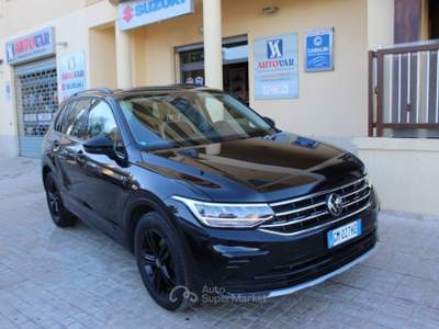 Volkswagen Tiguan 2.0 TDI 150 CV SCR DSG Nero usata Trapani
