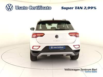 Volkswagen T-Roc 2.0 tdi life 115cv Bianco usata Bari