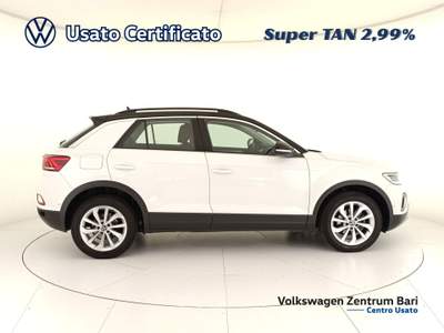 Volkswagen T-Roc 2.0 tdi life 115cv Bianco usata Bari