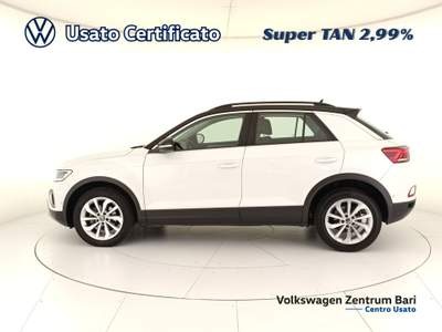 Volkswagen T-Roc 2.0 tdi life 115cv Bianco usata Bari
