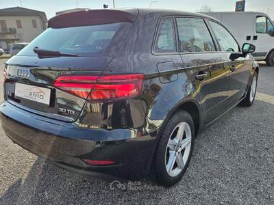 Audi A3 30 1.6 tdi Business 116cv my19 Nero usata San Stino di Livenza