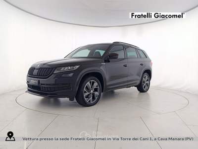 Skoda Kodiaq 2.0 tdi evo sportline dsg Nero usata Assago