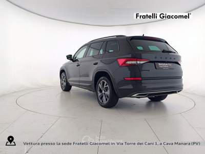 Skoda Kodiaq 2.0 tdi evo sportline dsg Nero usata Assago