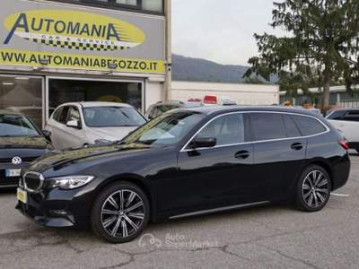 BMW Serie 3 320d 320 d xDrive Touring Sport IVA ESPOSTA Nero usata Besozzo