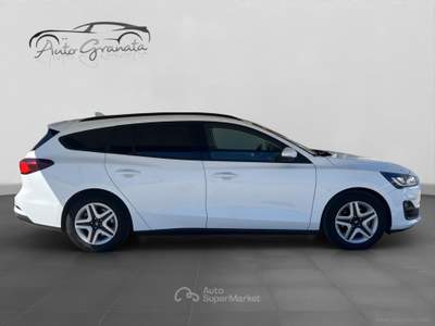 Ford Focus Focus 1.5 EcoBlue 120CV aut. SW Business COME NUOVA Bianco usata Qualiano