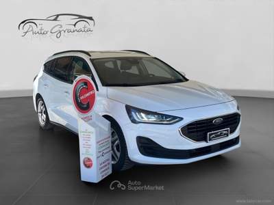Ford Focus Focus 1.5 EcoBlue 120CV aut. SW Business COME NUOVA Bianco usata Qualiano