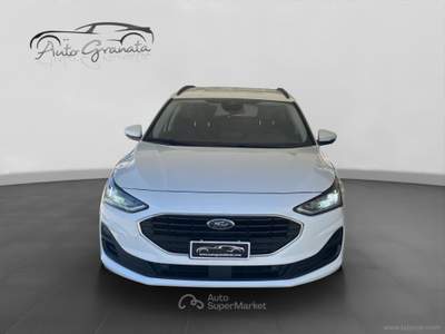 Ford Focus Focus 1.5 EcoBlue 120CV aut. SW Business COME NUOVA Bianco usata Qualiano