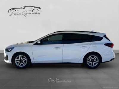Ford Focus Focus 1.5 EcoBlue 120CV aut. SW Business COME NUOVA Bianco usata Qualiano