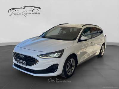 Ford Focus Focus 1.5 EcoBlue 120CV aut. SW Business COME NUOVA Bianco usata Qualiano