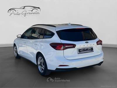 Ford Focus Focus 1.5 EcoBlue 120CV aut. SW Business COME NUOVA Bianco usata Qualiano