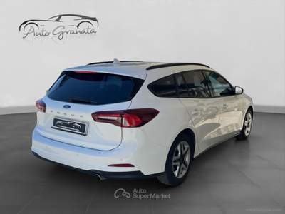 Ford Focus Focus 1.5 EcoBlue 120CV aut. SW Business COME NUOVA Bianco usata Qualiano