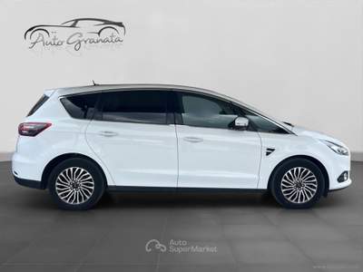 Ford S-Max S-Max 2.0 EcoBlue 150 CV S&S 7p. Tit.Bs FULL OPT. STUPENDA! Bianco usata Qualiano