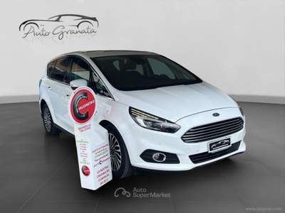 Ford S-Max S-Max 2.0 EcoBlue 150 CV S&S 7p. Tit.Bs FULL OPT. STUPENDA! Bianco usata Qualiano