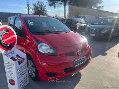Toyota Aygo Aygo 1.0 VVT-i 5p. Now Connect PER NEOPATENTATI Rosso usata Qualiano Toyota Aygo Aygo 1.0 VVT-i 5p. Now Connect PER NEOPATENTATI Rosso usata Qualiano
