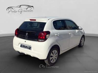 Peugeot 108 108 VTi 68 ETG 5p. Allure CAMBIO AUTOMATICO Bianco usata Qualiano