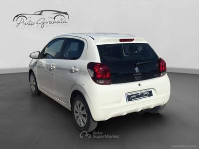 Peugeot 108 108 VTi 68 ETG 5p. Allure CAMBIO AUTOMATICO Bianco usata Qualiano